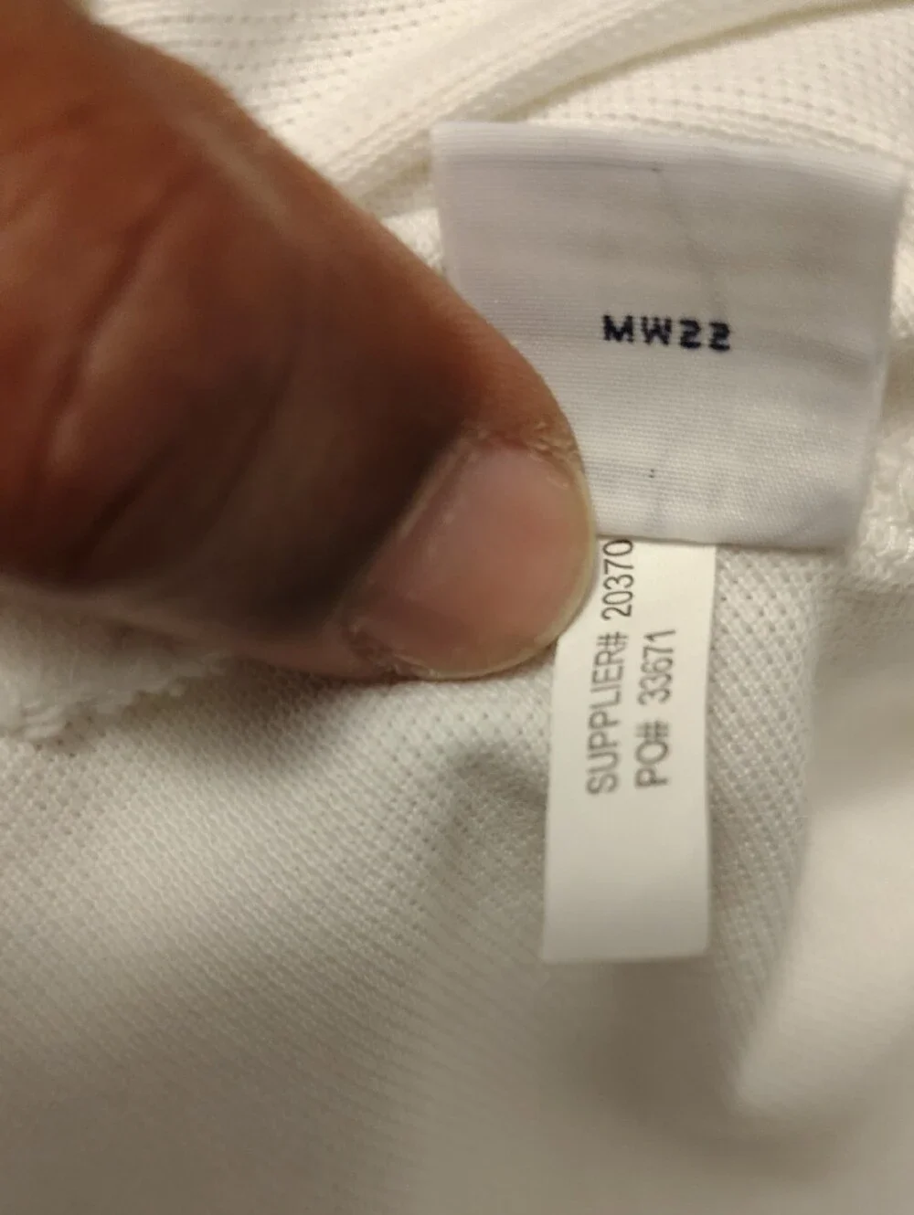 Ralph Lauren Men's Polo Shirt in Cream with Navy Pony